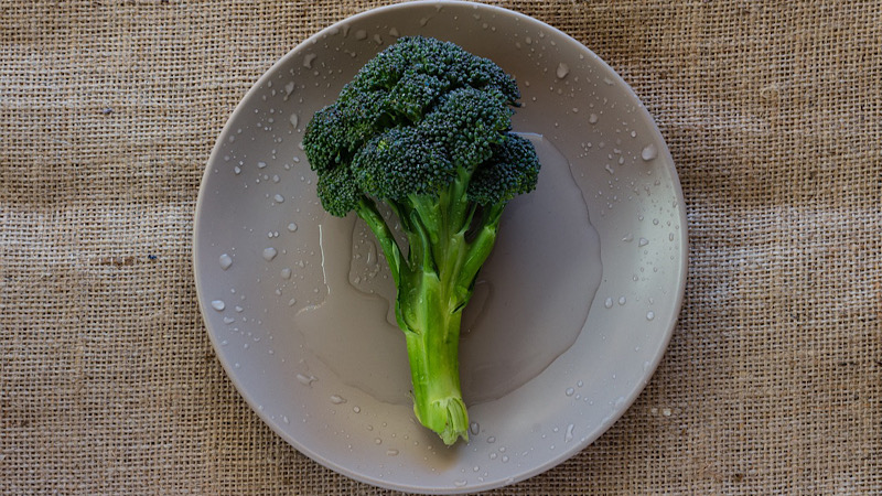 ブロッコリーの芯